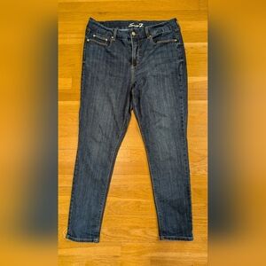 Seven7 Women's Dark Indigo Skinny Jeans